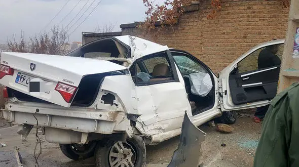 تصادف مرگبار در جاده میاندوآب / راننده سمند عامل حادثه بود