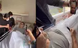 فیلم حمایت از رضا رویگری در اوج بی وفایی همسرش ! / پرستویی خانه و پرستار آماده کرد !