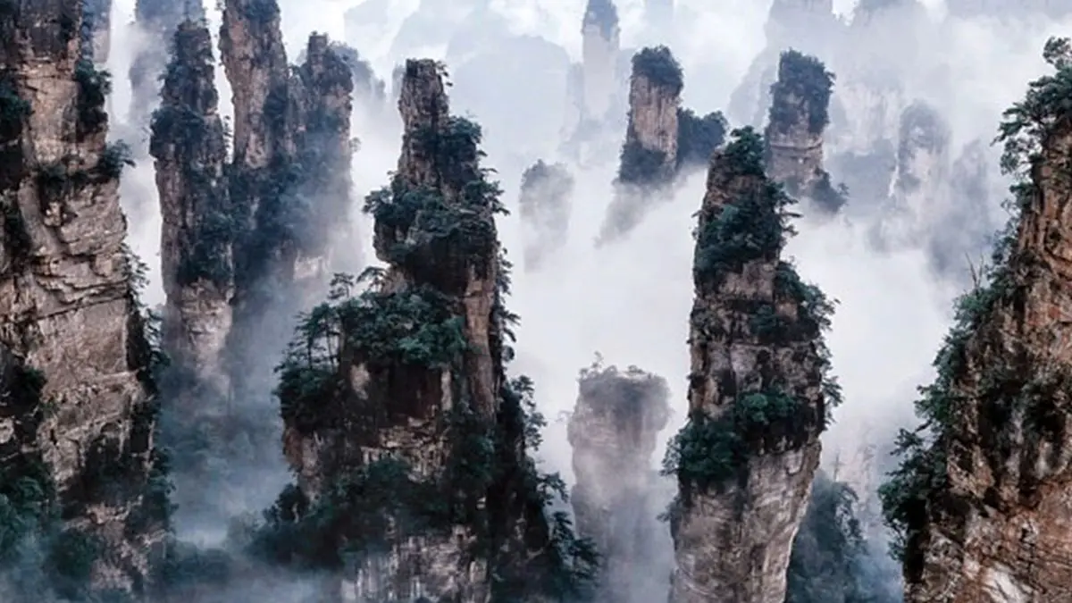 فیلم غار مخفی چین جواهری پنهان در دل کوه‌ها