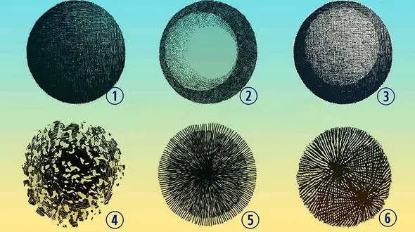 تست : یک دایره انتخاب کنید ! / در عشق چه شخصیتی دارید؟!