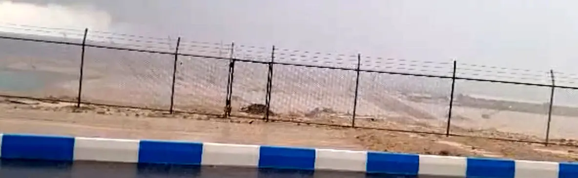 فیلم بارش شدید باران در سیراف