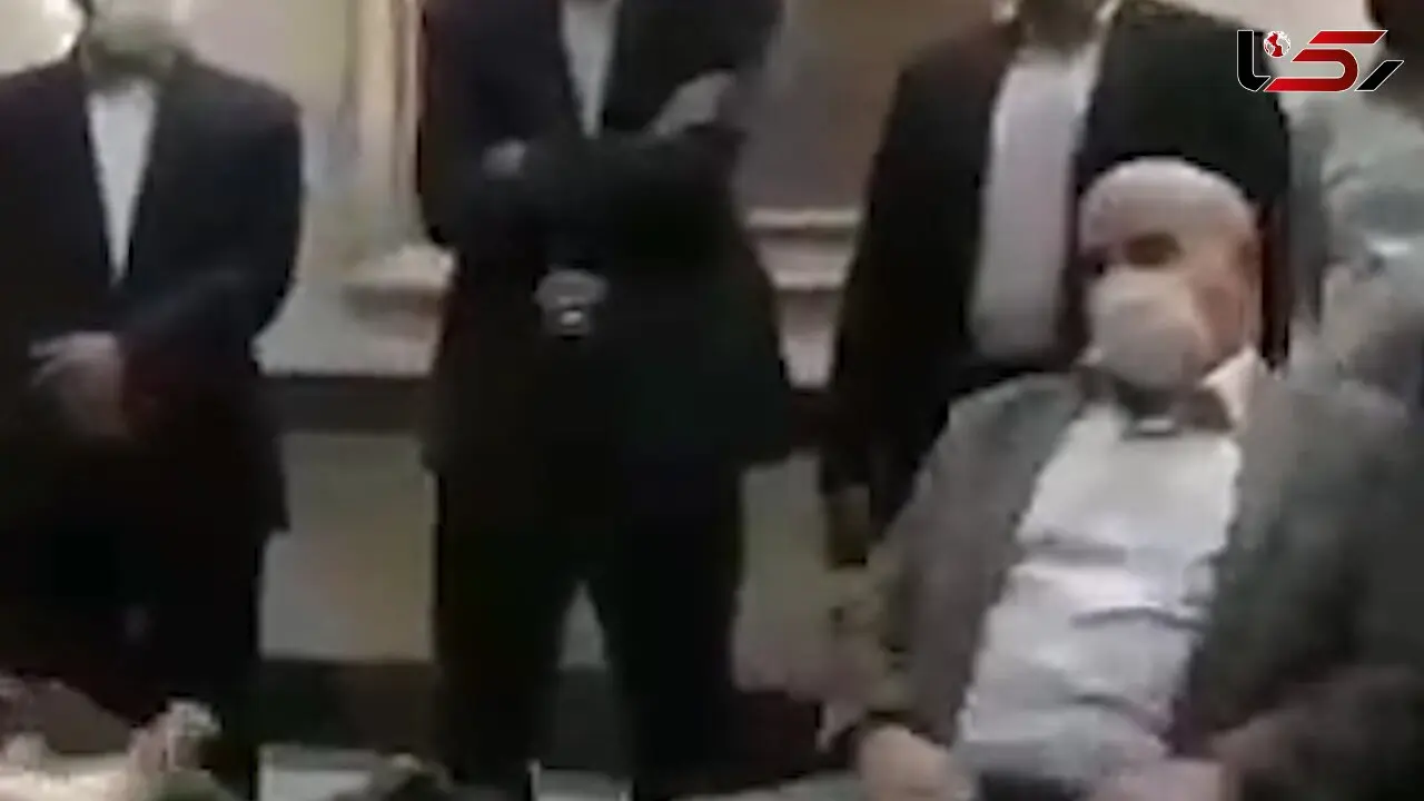 فیلم رفتار عجیب  کلانتری و رئیس ستاد احیا در برابر خبرنگاران حادثه دیده!
