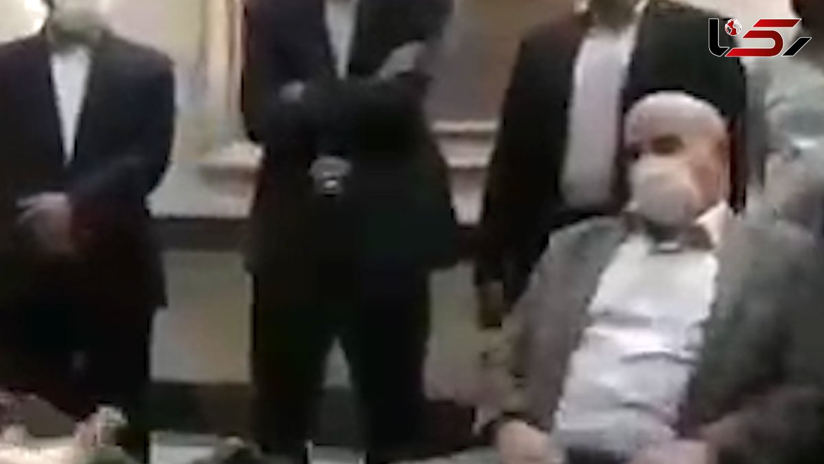 فیلم رفتار عجیب  کلانتری و رئیس ستاد احیا در برابر خبرنگاران حادثه دیده!