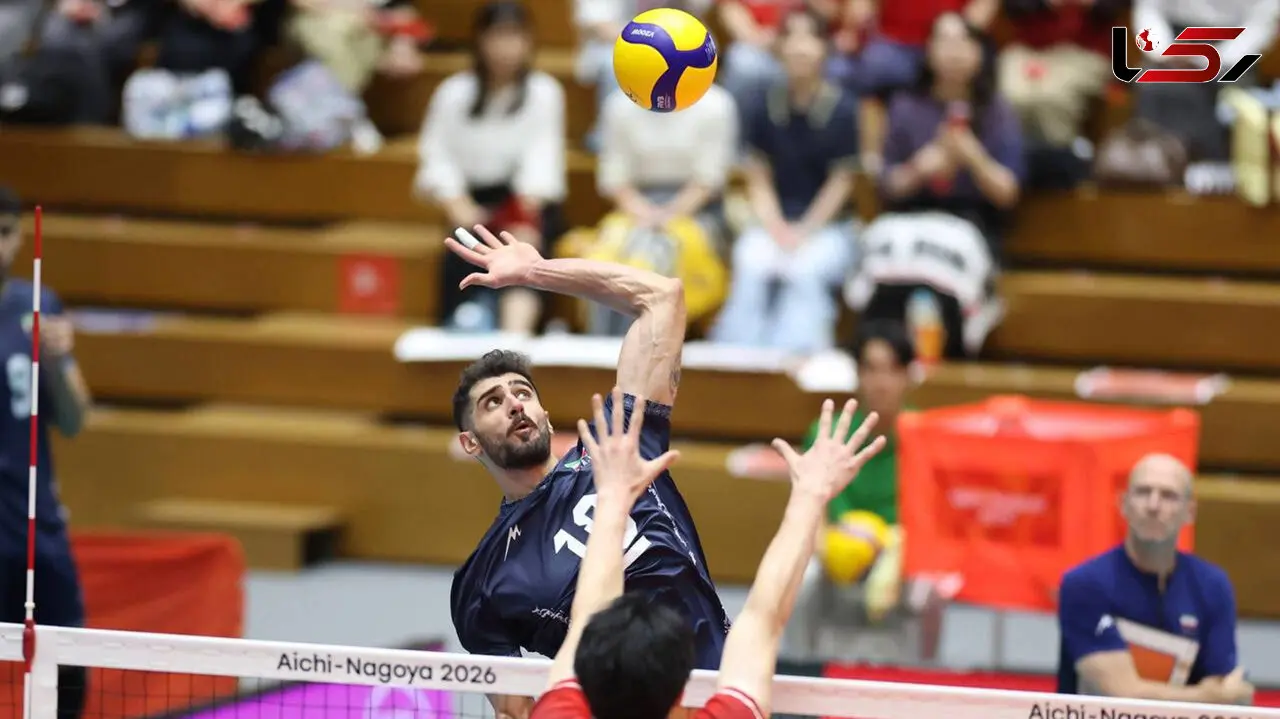 فیلم خلاصه والیبال ژاپن 1 - ایران 3
