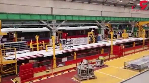 عجیب ترین روش برای ساخت قطار ها+تصویر