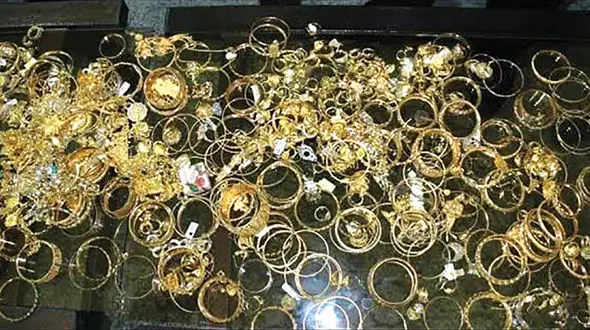 دستگیری دزدان فراری با 16 میلیارد طلای سرقتی در کرمان