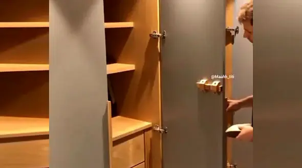 با این قفل‌ها کابینت را هم قفل کنید + فیلم 