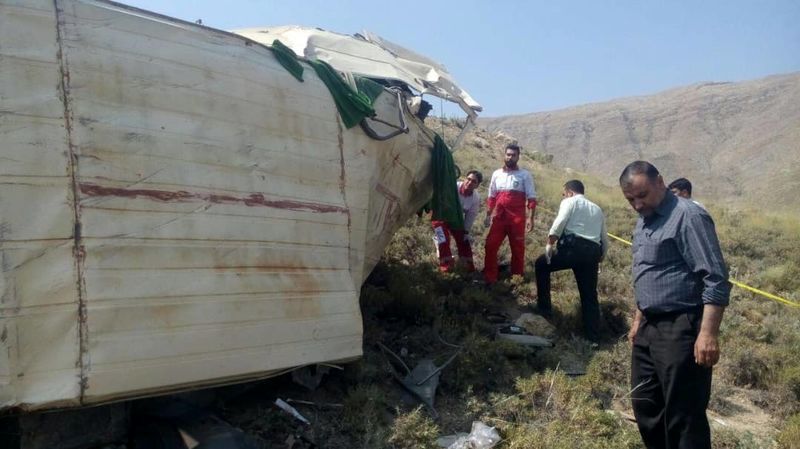 مرگ دو کودک  در مینی بوس وحشت /  در خوانسار رخ داد