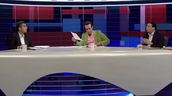 مناظره جنجالی علی کریمی و ساکت + فیلم و عکس