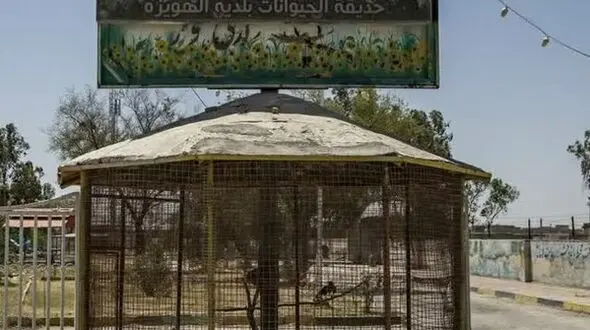 باغ‌وحش هویزه به دلیل وضعیت نامناسب بهداشتی و زیستی حیوانات پلمب شد