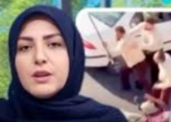 به چه حقی این کار رو کردید؟؛ عصبانیت و واکنش المیرا شریفی‌مقدم به کتک زدن 2 دستفروش توسط ماموران شهرداری قزوین+ویدیو