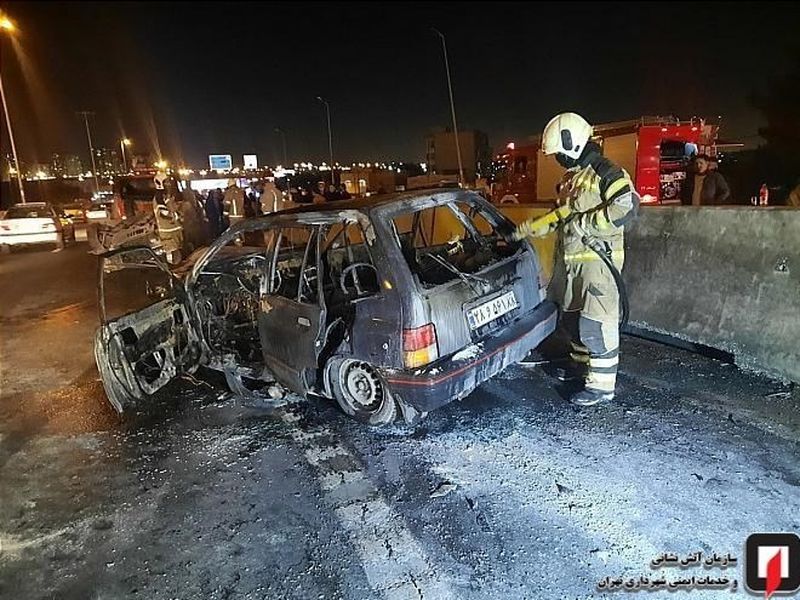 پلیس راهور | پلیس راهنمایی و رانندگی , آتش‌نشانی , سازمان آتش‌نشانی تهران , حوادث , اورژانس , 