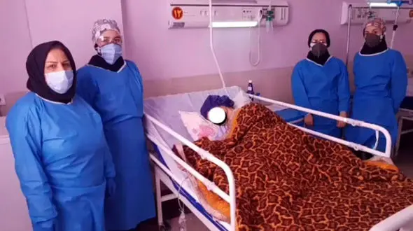 این زن 93 ساله در یک قدمی مرگ بود که به زندگی بازگشت + عکس/ خوی 