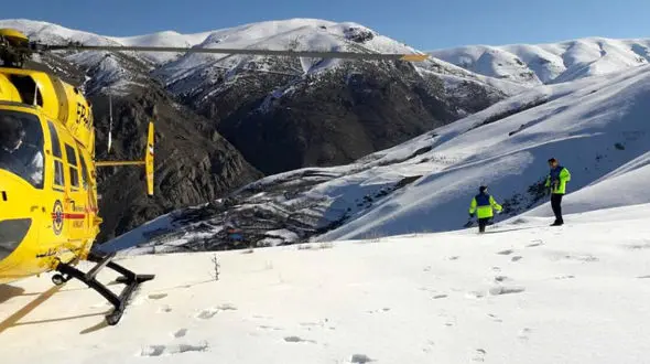 عملیات اعجاب انگیز اورژانس هوایی البرز +تصاویر