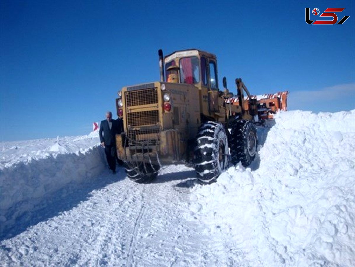 بارش شدید برف در برخی مناطق کشور / مسدود شدن راه ارتباطی بیش از 60 روستای