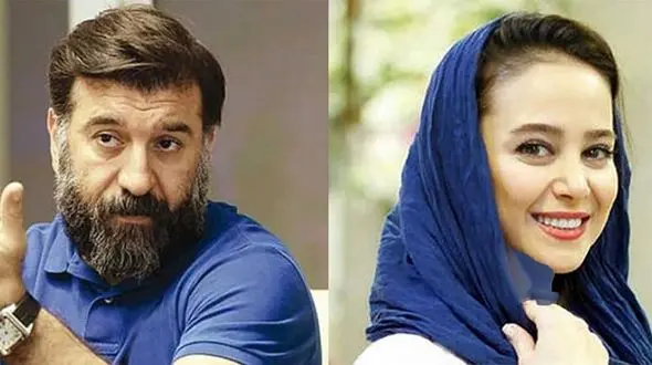 عکس علی انصاریان با لباس و جلیقه دامادی 