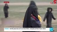 فرار زنان و کودکان داعشی از سوریه + فیلم