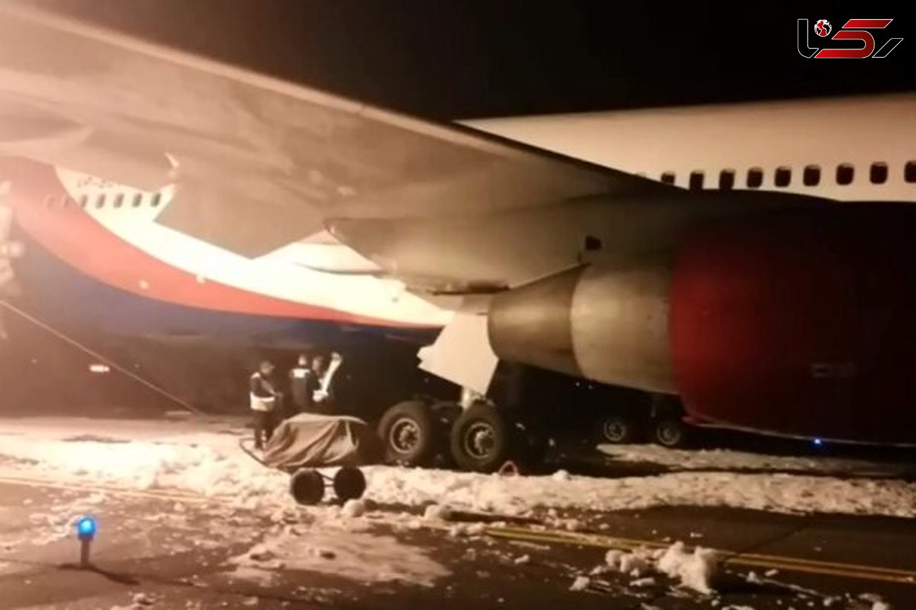 فرود اضطراری یک فروند بوئینگ ۷۶۷ با ۴۹ زخمی / در روسیه رخ داد 