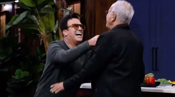  فیلم رقص  حامد آهنگی و رضا نیکخواه با آهنگ عاو عاو صادق بوقی ! / ترکاندند