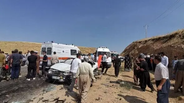 مصدوم شدن ۶ نفر در حادثه رانندگی جاده ایذه