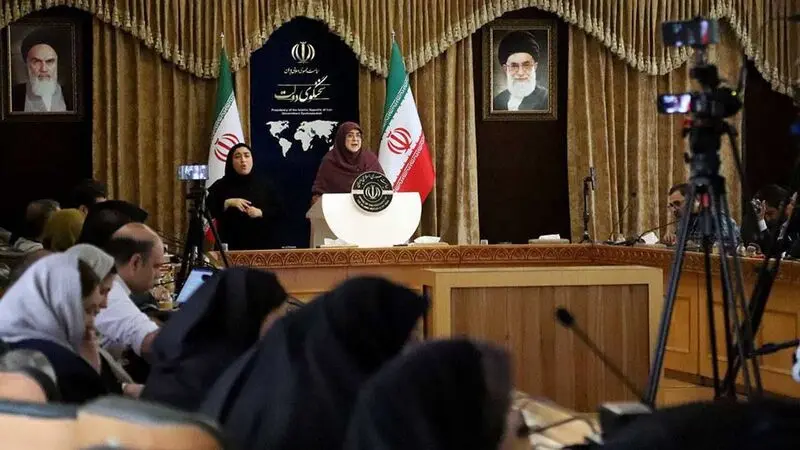« فاطمه مهاجرانی » سخنگوی دولت