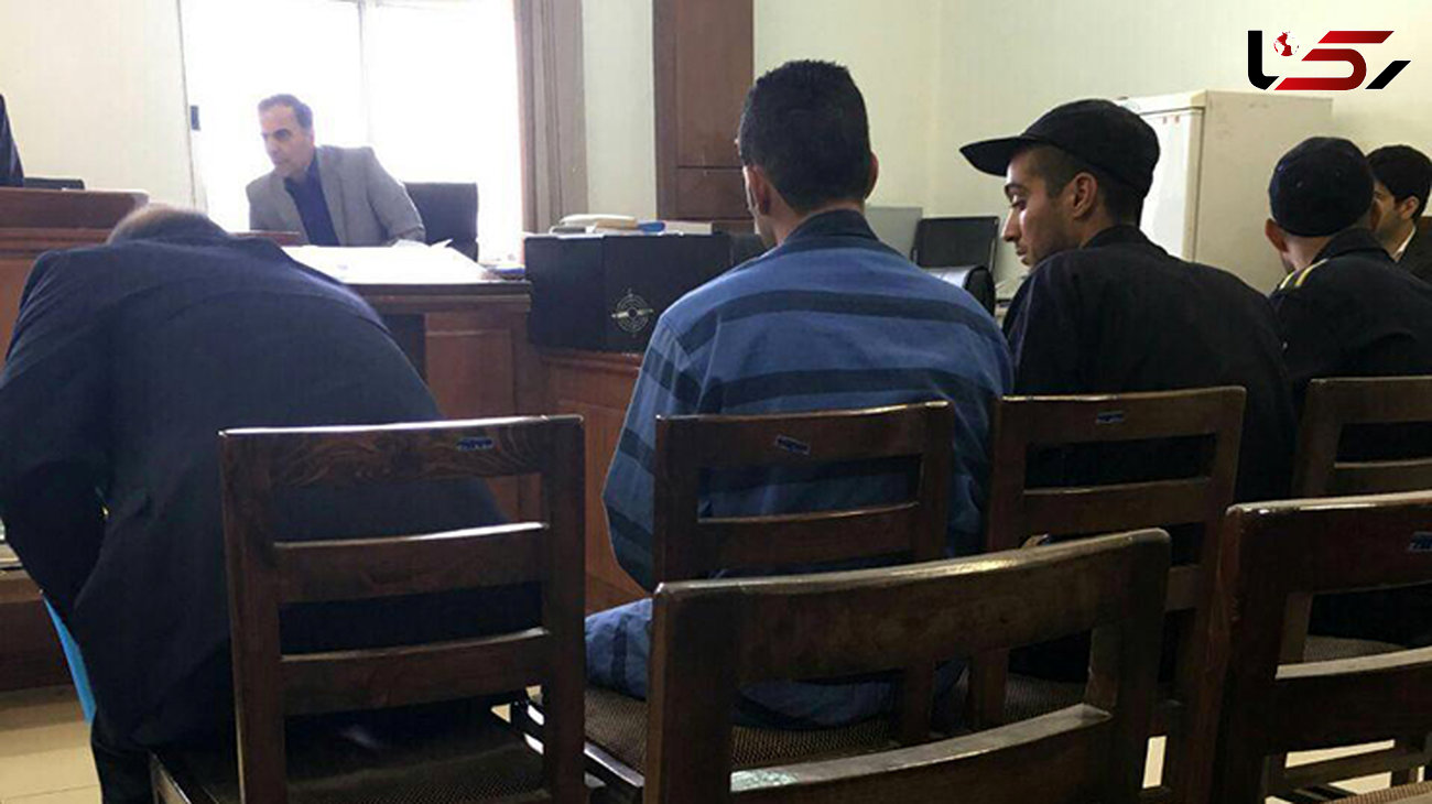محاکمه 3 مرد اعدامی پس از رهایی از چوبه دار+عکس