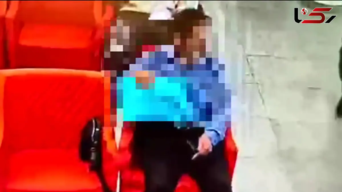 فیلم صحنه سرقت کیف زنانه در داخل بانک سامان شهریار / این دزد را می شناسید؟