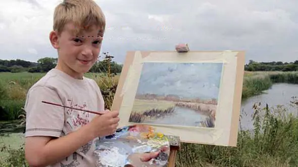 راز پولدار شدن پسر 9 ساله+عکس