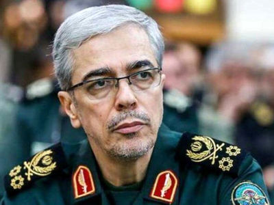 عکس سردار محمد باقری داخل قبر ! / روحش شاد