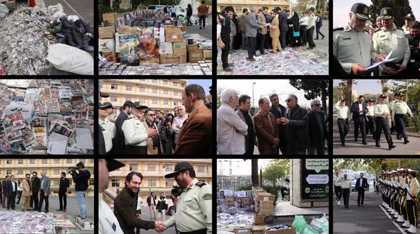 فیلم حضور غیر منتظره بهرام رادان در پلیس تهران + عکس