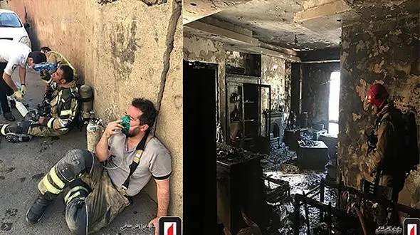 10 عکس از خانه خراب شدن خانواده تهرانی در دربند / یک چشم بر هم زدن بود