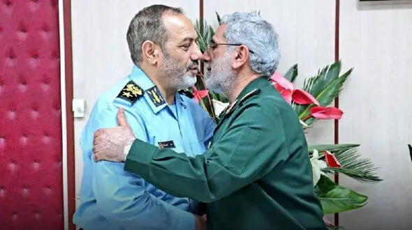 دیدار وزیر دفاع و فرمانده نیروی قدس سپاه