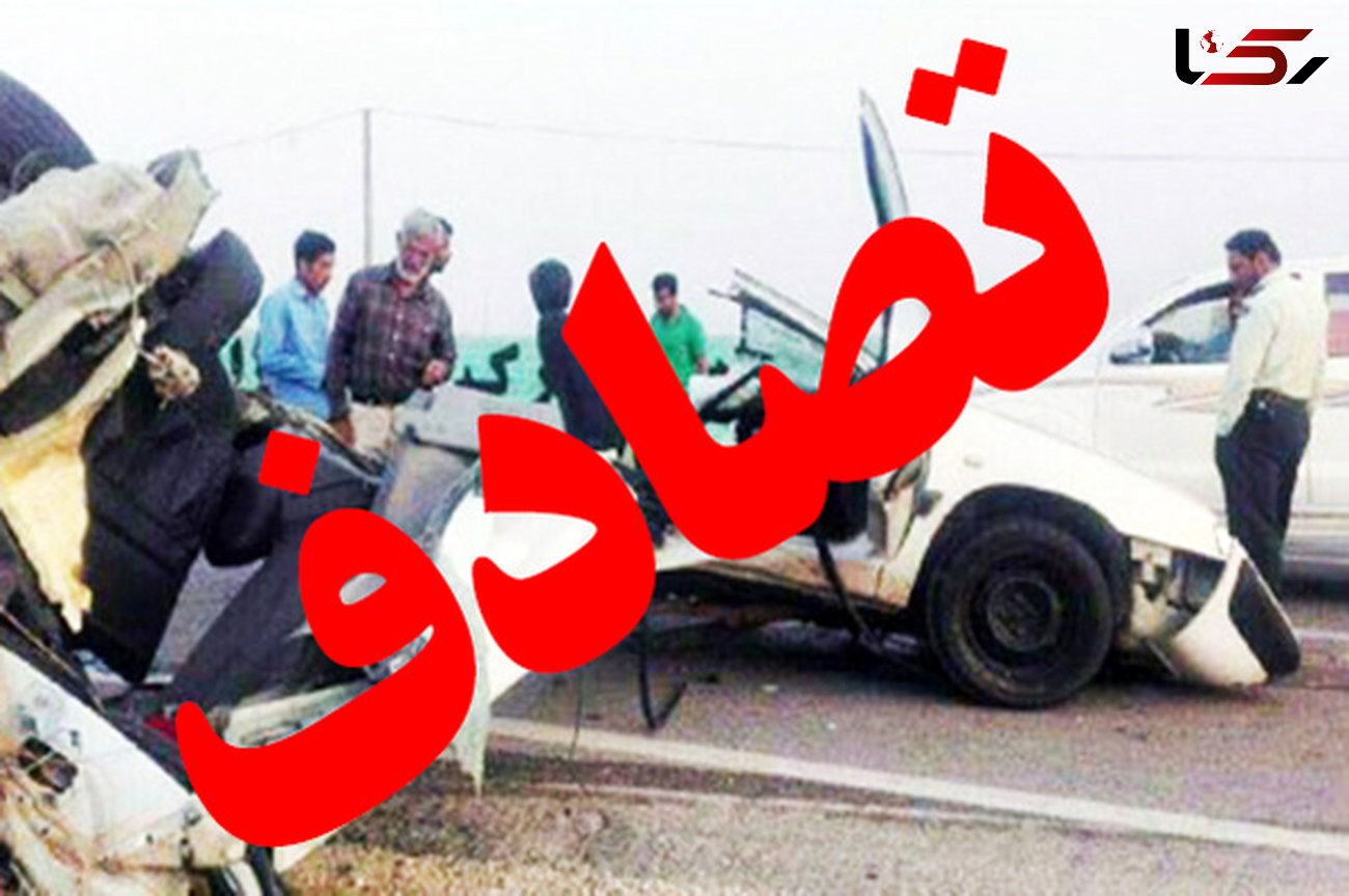 اولین فیلم از تصادف هولناک یک خودروی پژو در اتوبان تهران - قم / ببینید