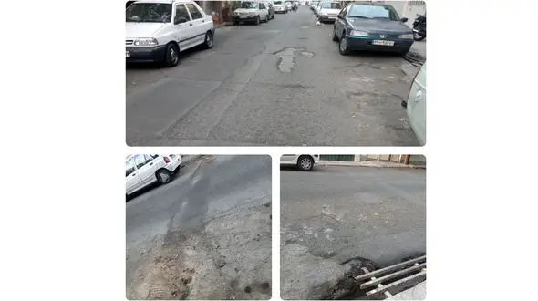 نهضت آسفالت در تهران ؛ رویا یا واقعیت؟ / محلات پایتخت همچنان در گودال‌های آسفالت دست و پا می‌زنند!