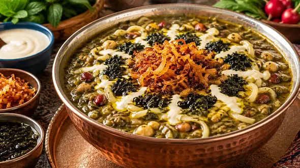 طرز تهیه آش رشته سریع و ساده؛ خوشمزه و جاافتاده در خانه