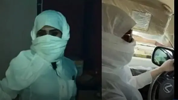 این زن حق رانندگی نداشت و حالا باید مجازات شود + عکس