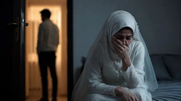 نوعروس وقتی وارد اتاق  شد، خشکش زد؛ راز پنهان داماد همان شب فاش شد / طلاق می خواهم
