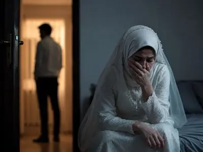نوعروس وقتی وارد اتاق  شد، خشکش زد؛ راز پنهان داماد همان شب فاش شد / طلاق می خواهم