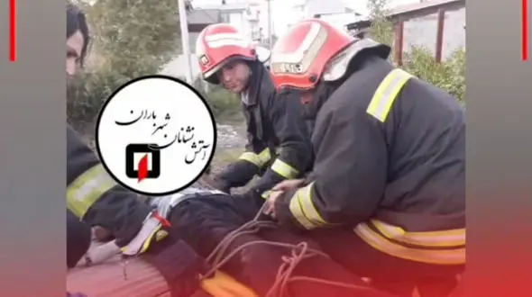 مرگ مرد جوان بر اثر برق گرفتگی +  فیلم و عکس 