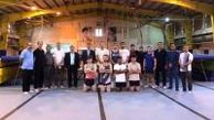 بازدید علایی مقدم ازاردوی تیمهای ملی ژیمناستیک درالوند