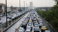 ترافیک یکشنبه در پایتخت سنگین است