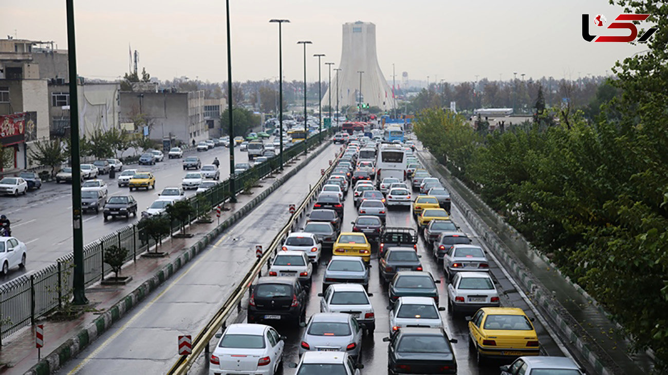 ترافیک یکشنبه در پایتخت سنگین است