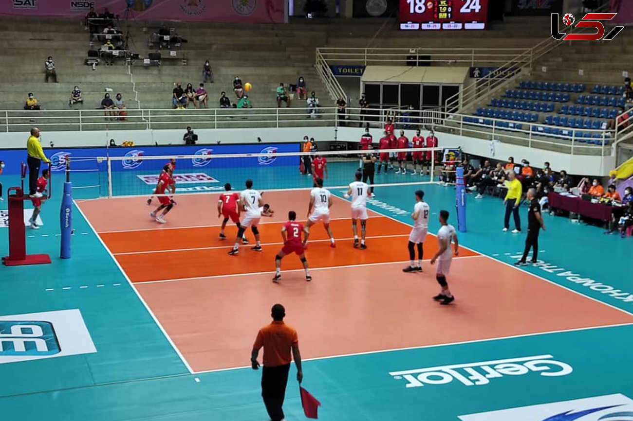 والیبال جام کنفدراسیون آسیا| شکست جوانان ایران مقابل بحرین