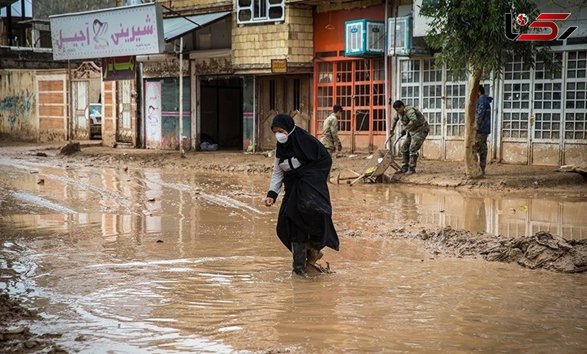 سیل پلدختر را محاصره کرد ! / آماده باش برای نجات پلدختر