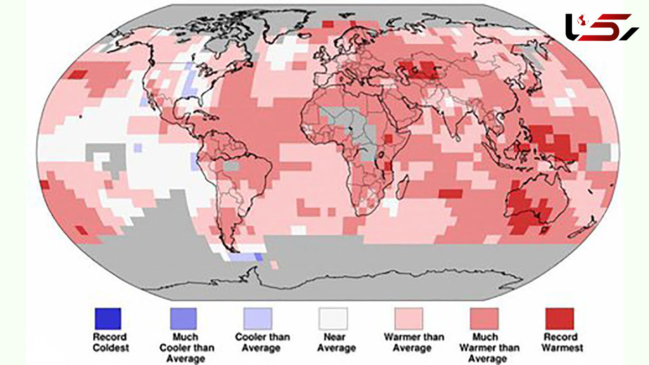 گرمای زمین در سال جاری میلادی رکورد زد