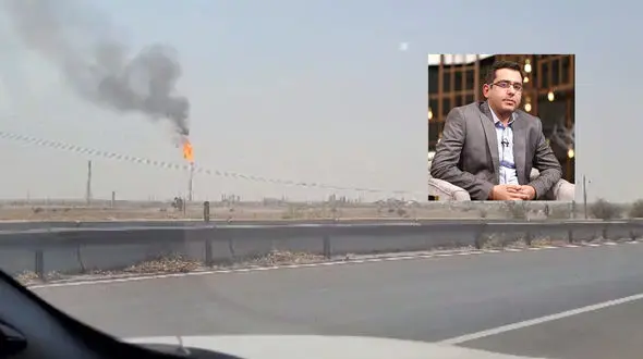 شعله‌های اسیدی و سکوت مسئولان/ پالایشگاه بیدبلند خلیج فارس بهبهان و تولید میزان ۳۵ سال آلایندگی در یک سال!  + فیلم و اسناد