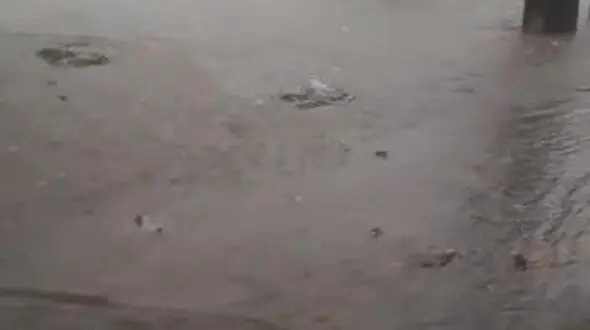 فیلم آب‌گرفتگی امروز غروب اراک