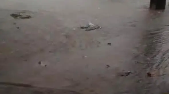 فیلم آب‌گرفتگی امروز غروب اراک