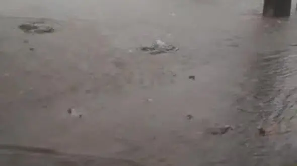 فیلم آب‌گرفتگی امروز غروب اراک