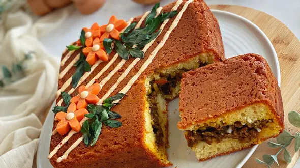 کیک گوشت گزینه مناسب برای مهمانی ها | فیلم